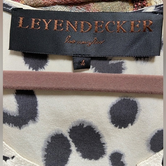 LEYENDECKER Silk Print Top Size 4 - Picture 8 of 8